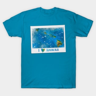 snapshot - i heart hawaii T-Shirt